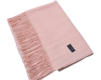 New Unique Blend of Cashmere and Viscose Pashmina Shawl Thin And Silky Feel