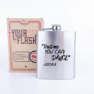 Fles "Dance Floor Confidence", grappige fles alcohol, cadeau voor drinkers, geschenk bruidsjonkers, vrijgezellenfeest, fles meisjes avondje uit