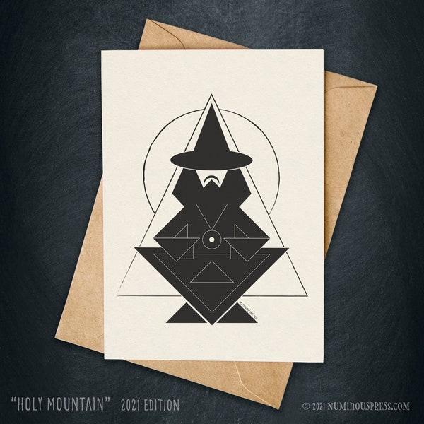 Holy Mountain: Occult / Thelema Note Card