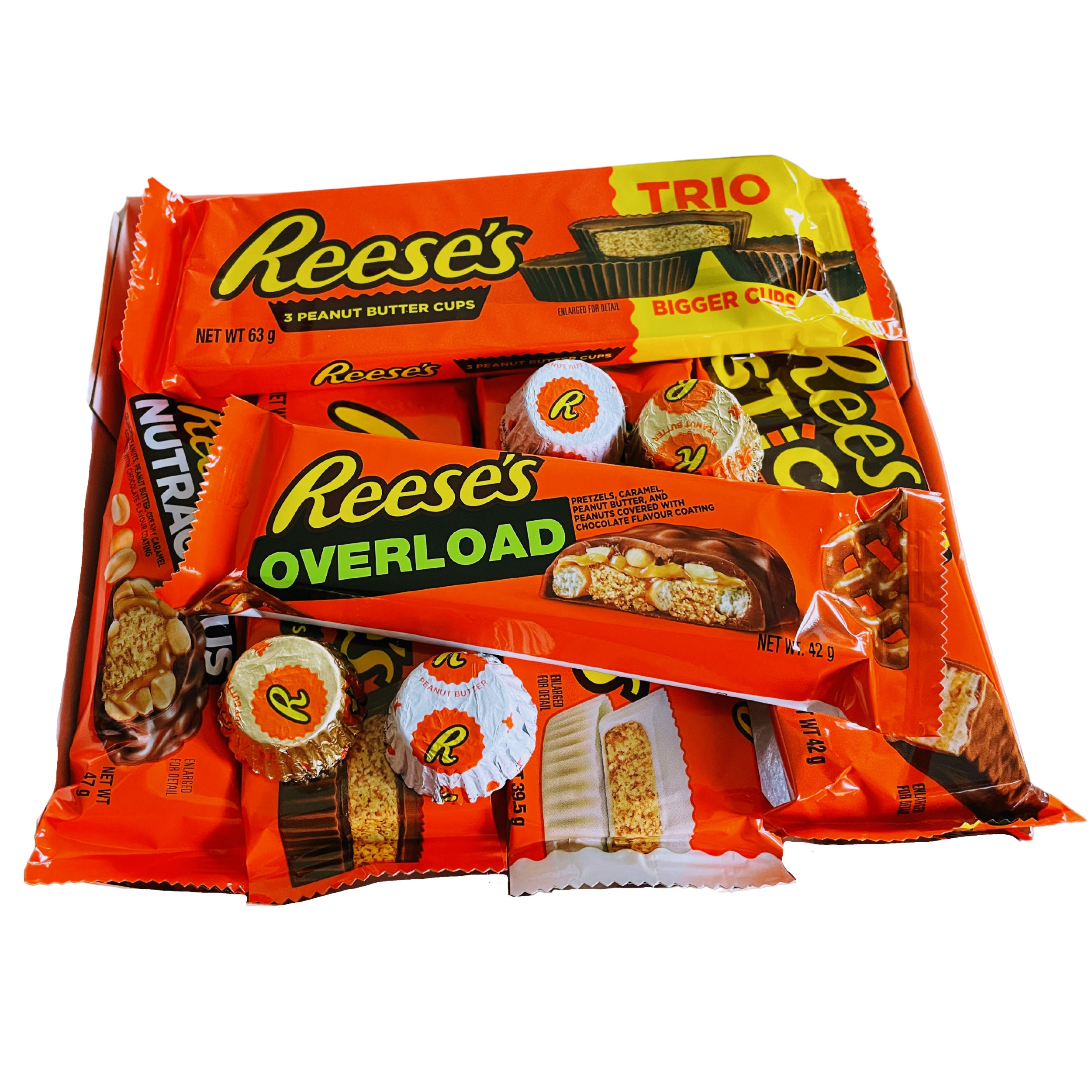 Reese s Peanut Butter Chocolate Gift Box 10 Piece Candy Hamper Etsy UK