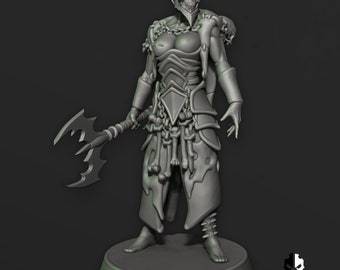 Warrior Acolyte – Cursed Elves by Edge Miniatures