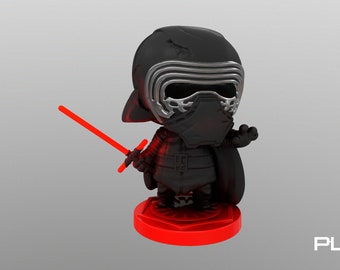 Star Wars Kylo Ren por PlaKit