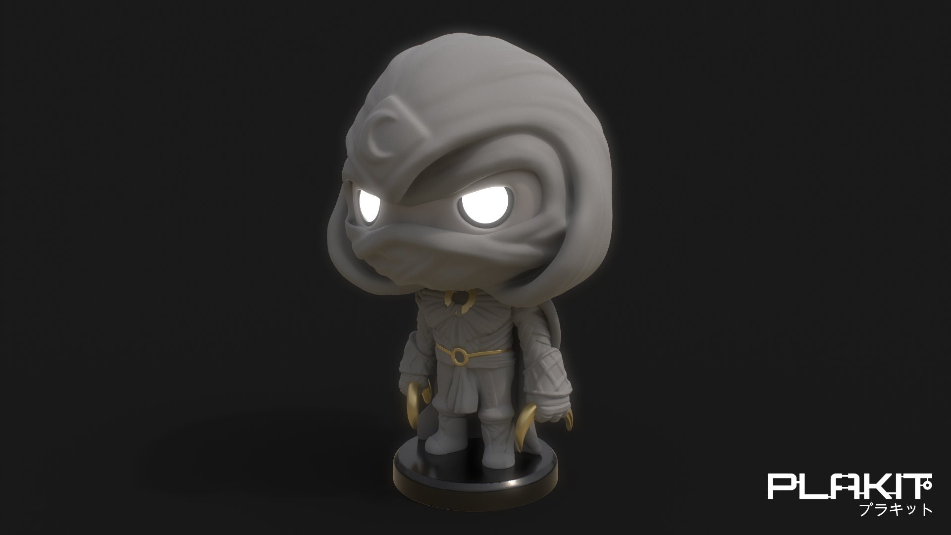 ビカクシダ P. Moon knight (pup) Marvels- Moon Knight by Plakit - Etsy
