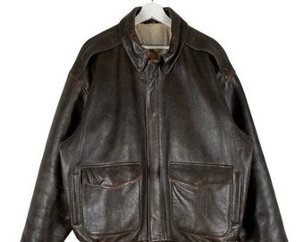 US A2 Flight Mens Bomber Genuine Leather Jacket - Etsy