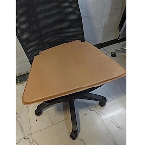 Beige Leather Chair Pad, ROUND Edge Dinning Stool Seat Pad with Ties, SQUARE Outdoor and Indoor Couch Pad, Car UPHOLSTERY Housewarming Gifts