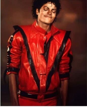 Vintage 80s Original Michael Jackson Jacket Beat It Promo Poster  18"x23" NOS