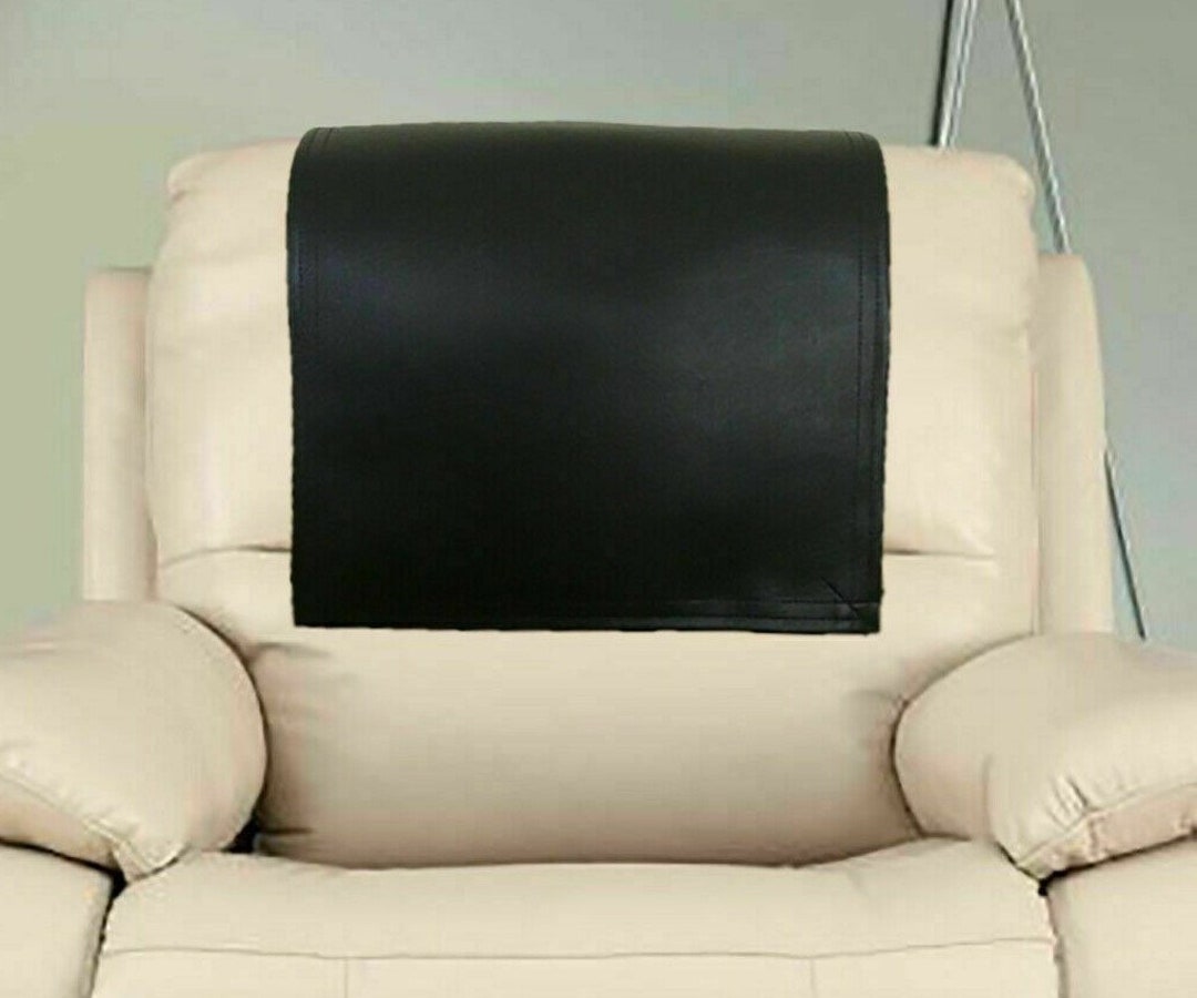 Genuine Lambskin Leather Recliner Chair HEADREST Cover Etsy