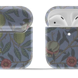 Striped French Chateau Wall Design on Airpods Case Cover 