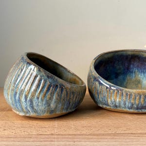 Handmade Ceramic Salt Pig: Stoneware Pottery Salt Cellar