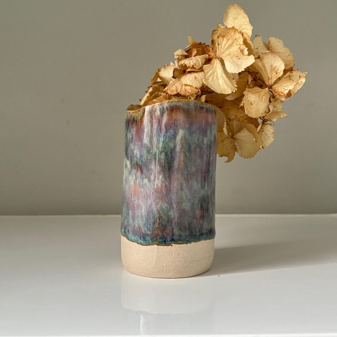 Handmade Ceramic Bud Vase, Small Vase - Etsy