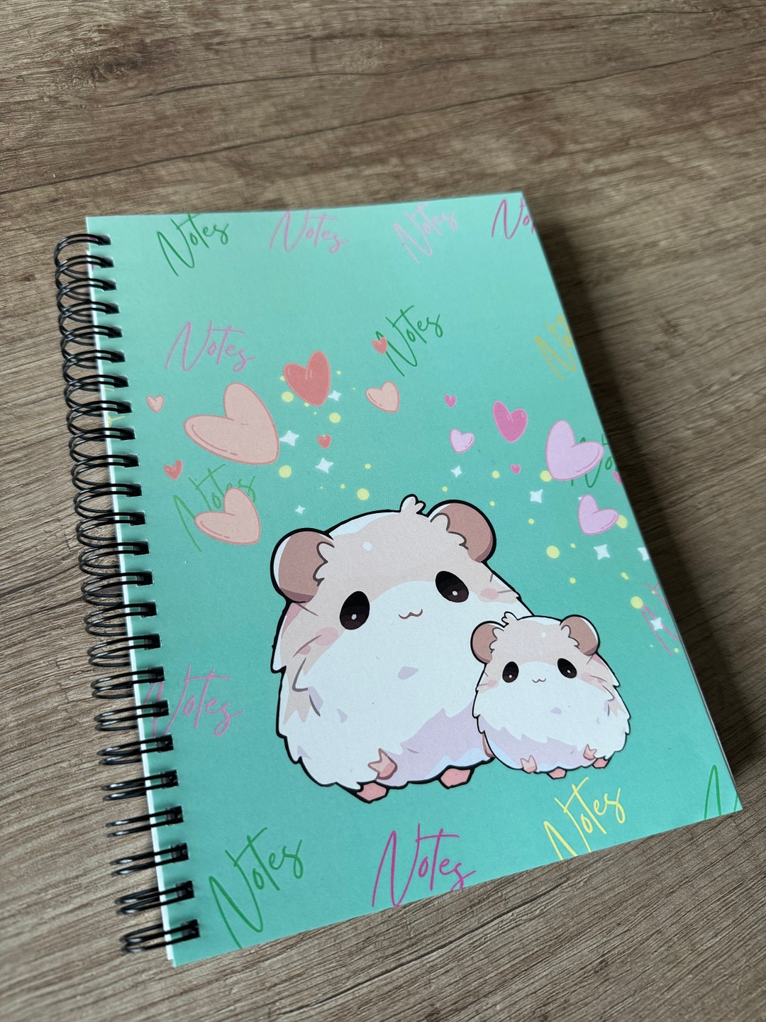 Taking Notes Hamostr Kawaii Hamster Character Notebook | Cute Notes Cover | Perfect Gift for ...