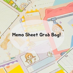 Memo Sheet Grab Bag! Free Shipping!