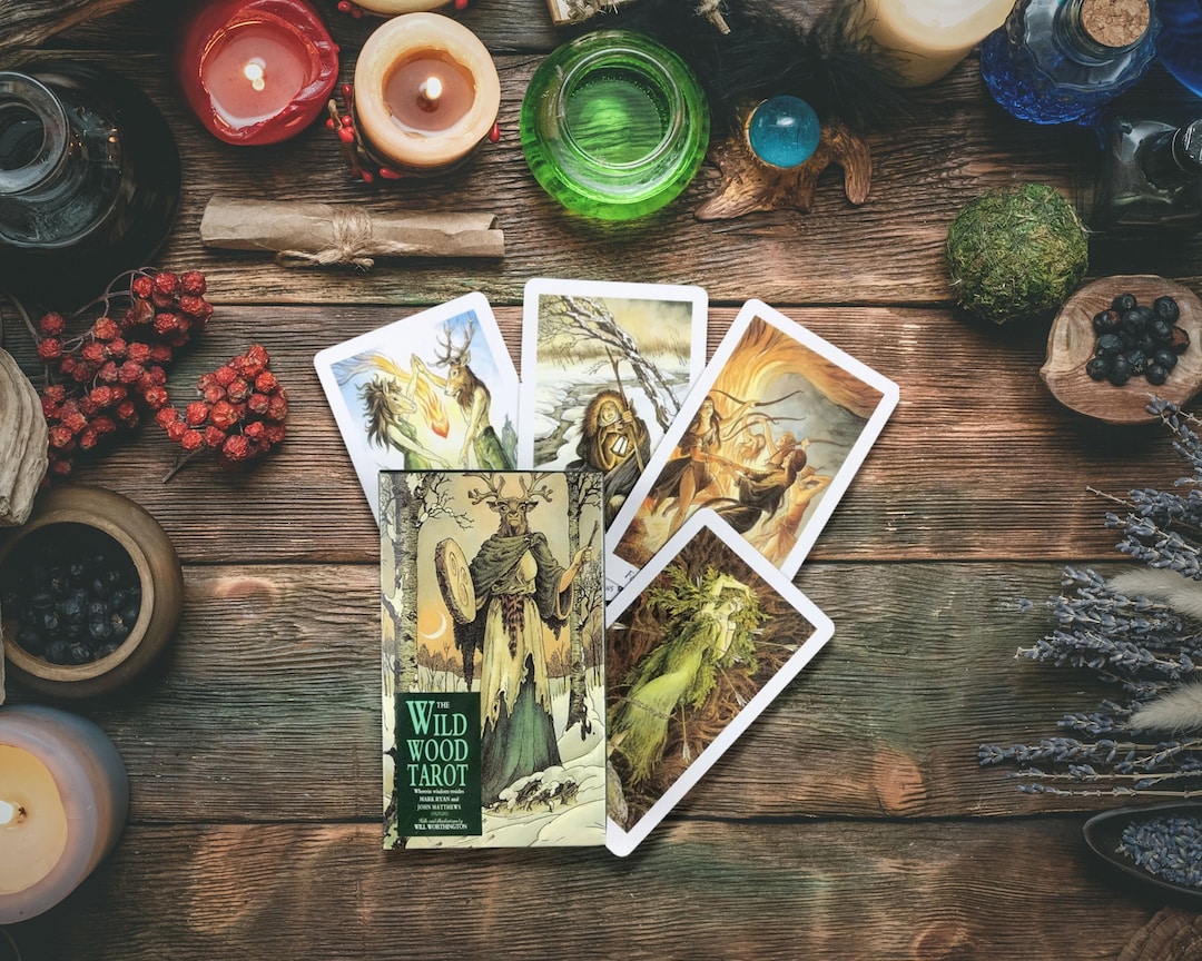 Wildwood Tarot Deck With Guide Book Celtic Shamanic Tarot Card Etsy UK