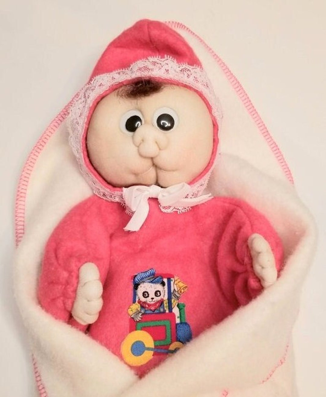 Baby Doll Hand Puppet/ One of a Kind/ Soft Doll/puppet/toy /child's ...