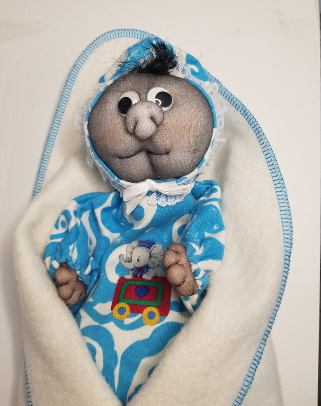 Baby Doll Hand Puppet/ One of a Kind/ Soft Doll/puppet/toy/child's Gift ...