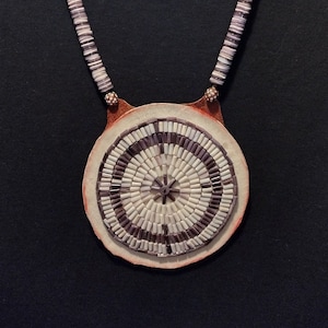 Iroquois Real Wampum Amulet