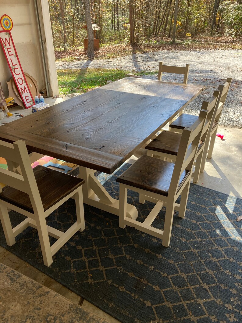 Rustic Dining Chairs Etsy