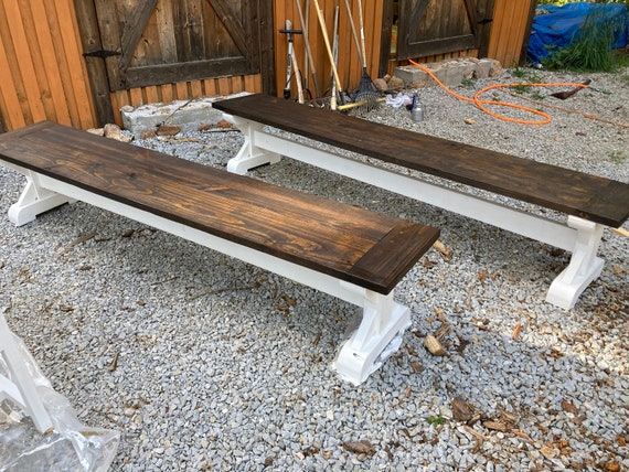 Farmhouse bench seat deals