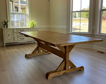 Farmhouse Trestle table