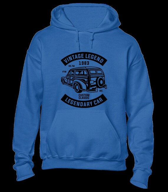 Vintage Legend Car Hoody Hoodie Cool Automboile Classic Cars Etsy