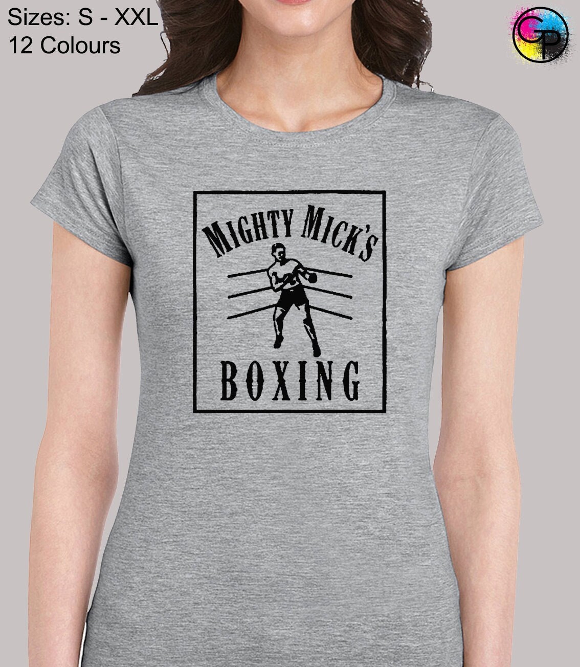 Mighty Mick's Boxing Gym 1976 Philadelphia Boxer Gloves Top for Women T-Shirt 