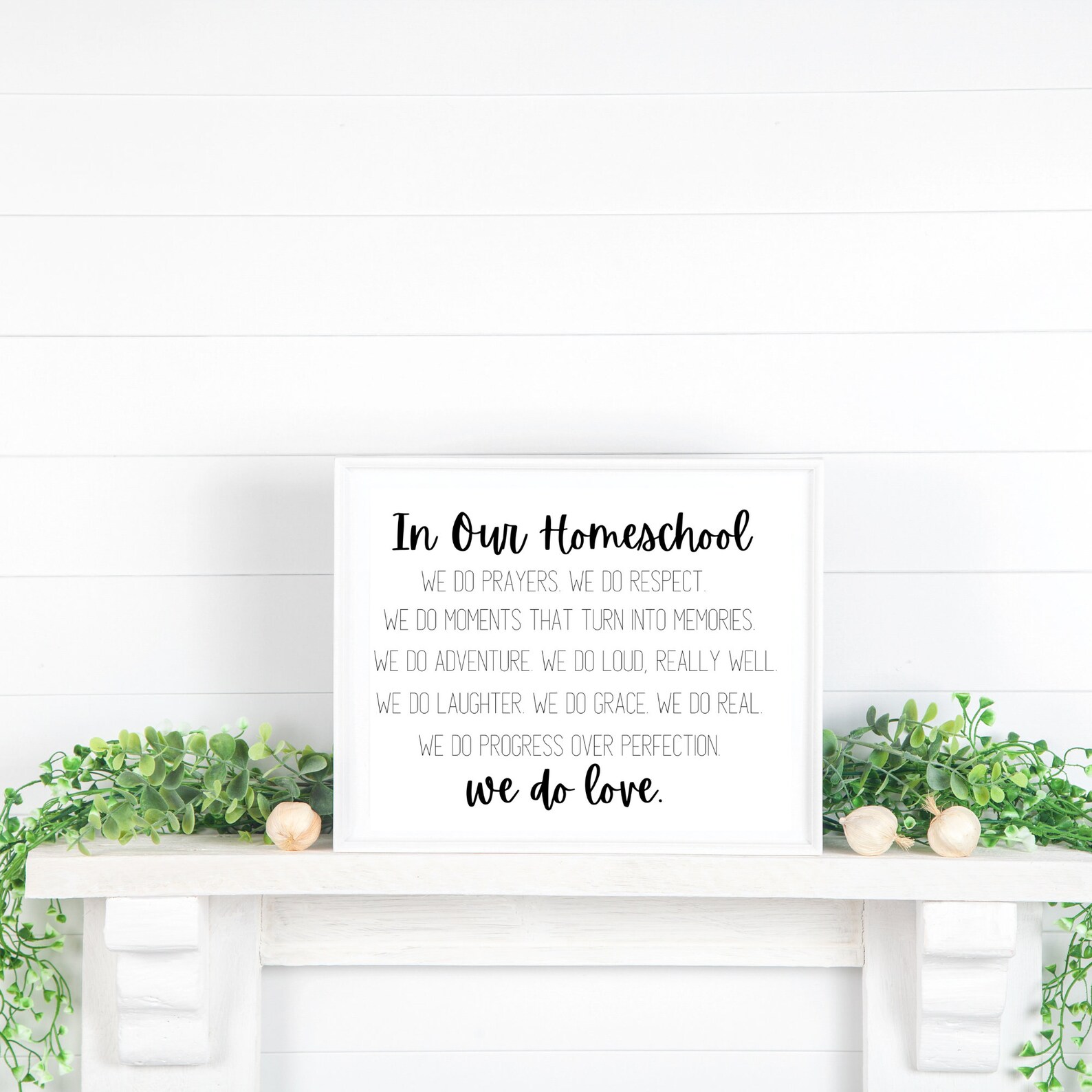 In Our Homeschool, Homeschool Rules, Homeschool Decor, Homeschool Print ...