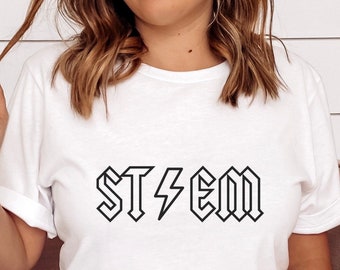 Camiseta gráfica STEM: Regalo para mujeres en la ciencia