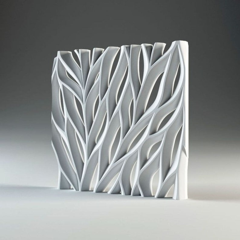 Polyurethane Form for 3D Panels santa Lucia/wall Texture Stamp