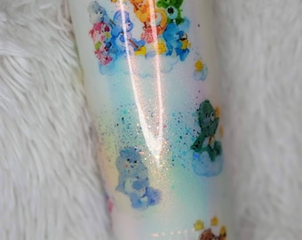 Retro Carebear tumbler