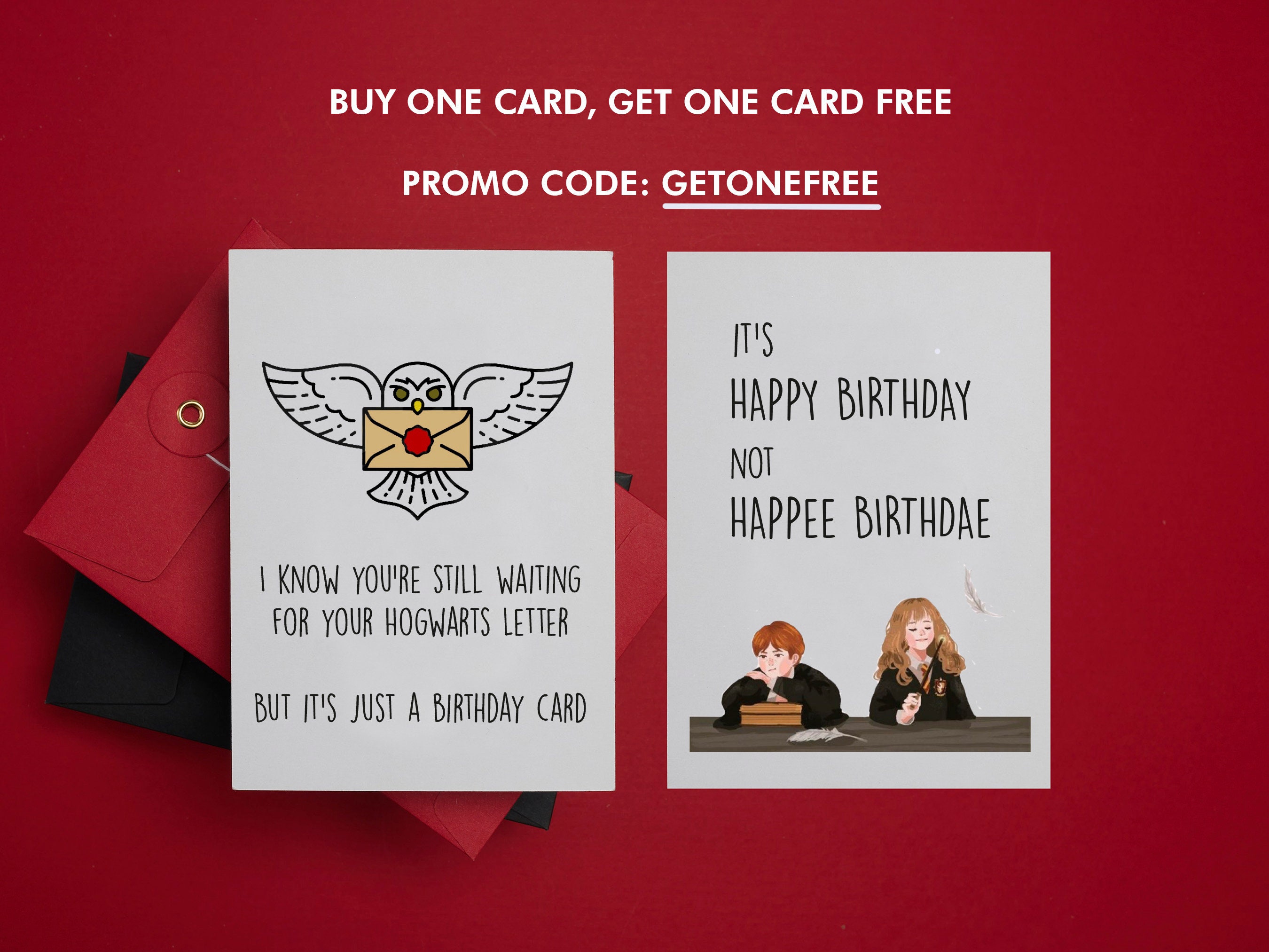 Printable Birthday Card Happy Birthday to My Favorite MUGGLE Instant ...