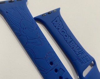 Anime themed Apple and Samsung Galaxy Watch Band
