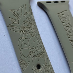 Anime themed Apple and Samsung Galaxy Watch Band