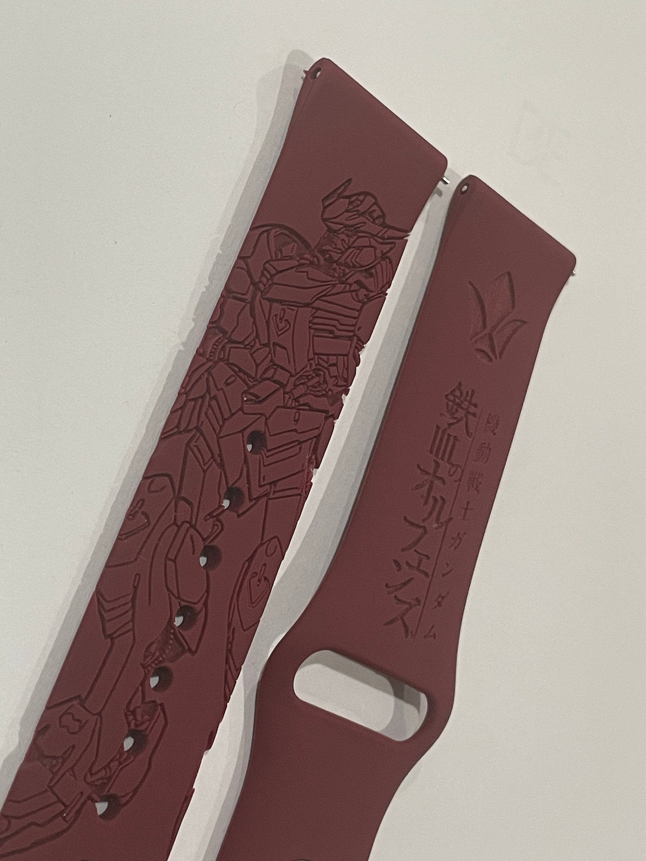 Anime themed Apple and Samsung Galaxy Watch Band
