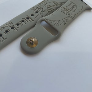 Anime themed Apple and Samsung Galaxy Watch Band