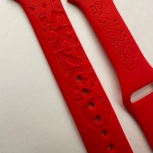 KPOP group StrayKids Apple and Samsung Galaxy Watch Band