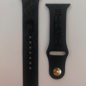 Anime themed Apple and Samsung Galaxy Watch Band