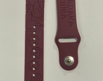 Anime themed Apple and Samsung Galaxy Watch Band
