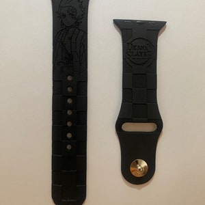 Anime themed Apple and Samsung Galaxy Watch Band
