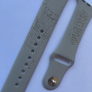 Cinturino per Apple e Samsung Galaxy Watch a tema Anime Ninja