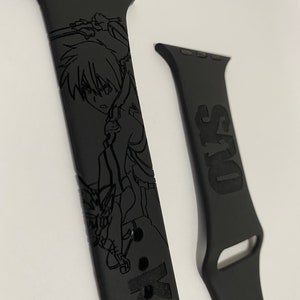 Anime themed Apple and Samsung Galaxy Watch Band