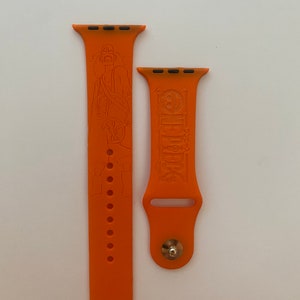 Anime themed Apple and Samsung Galaxy Watch Band