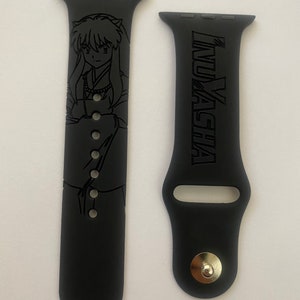 Anime themed Apple and Samsung Galaxy Watch Band