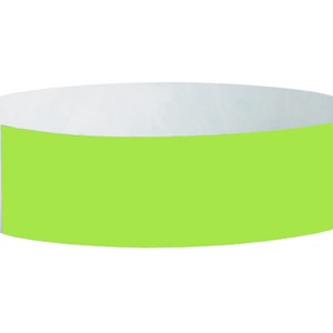 Plain Printable Paper Wristbands Custom Party Events Strap Festivals ...