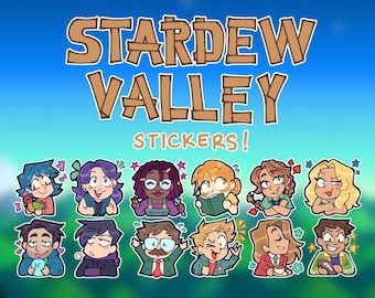 Stardew Valley Charakter Aufkleber