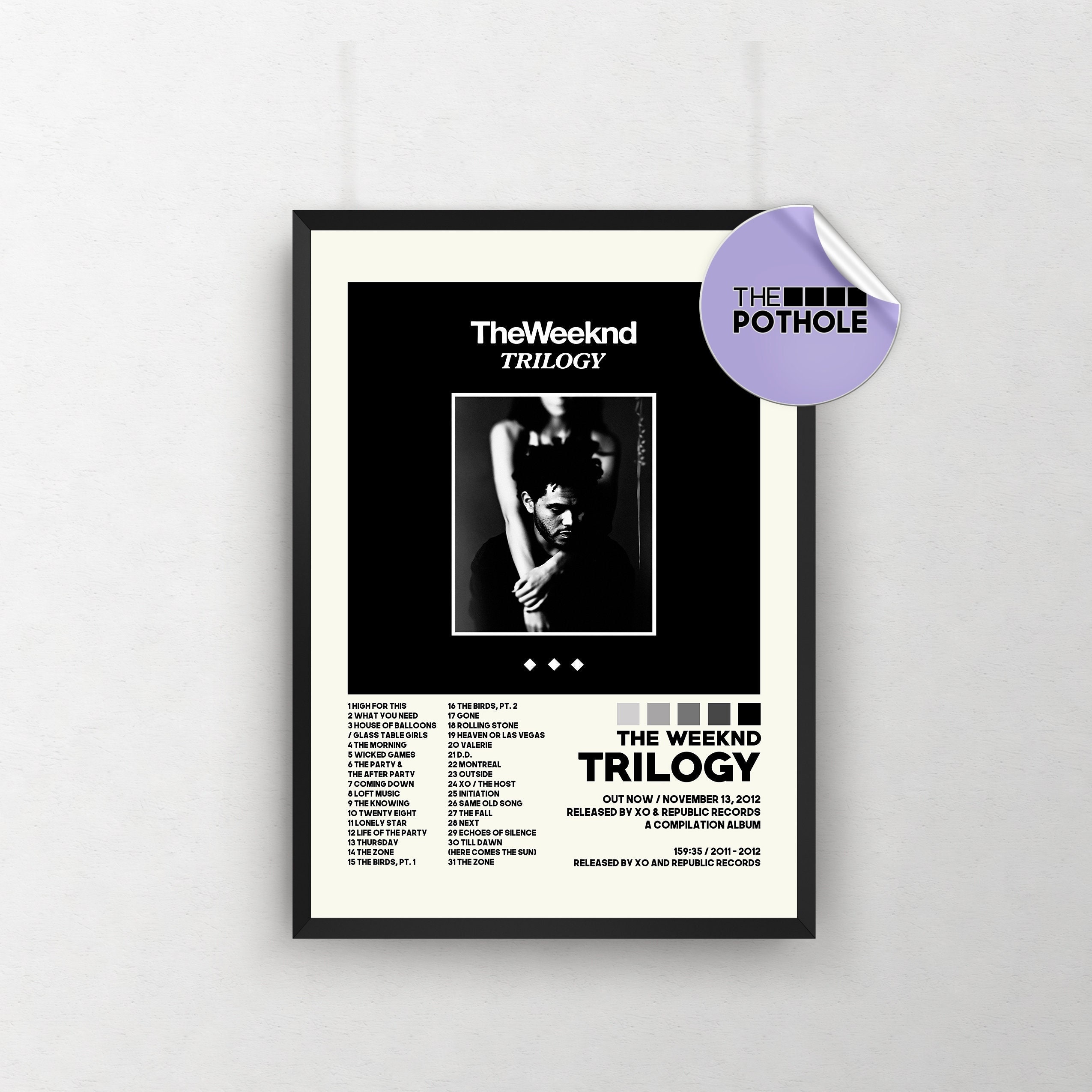 The Weeknd Posters / Trilogy Poster / the Weeknd Trilogy - Etsy Ireland