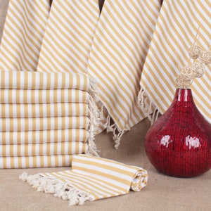 Hand Towel, Face Towel, Small Towel, Striped Towel, 24x40 Inches Cotton Peshkir, Bridesmaid Gift, Hotel Peshkir, Organic Towel,