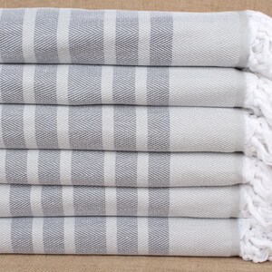Monogram Beach Towel, Personalized Towels, Light Gray-Dark Gray Towel, Chevron Towel, 36x67 Inches Wedding Gifts, Spa Towel, Gym Towel,