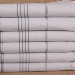 Personalized Wedding Gift, 40x71 Inches Light Gray-Dark Gray Cotton Towel, Wedding Gifts Towel, Custom Gift, Christmas Gift,