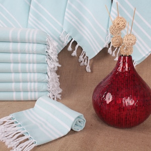 Dish Towel, Turkish Towel, Striped Dishcloth, 18x36 Inches Gift For Her, Dish Towel, Bulk Order Peshkir, Holiday Peshkir, Spa Washcloth,