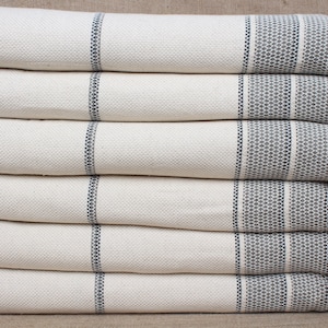 Picnic Blanket, Turkish Blanket, Khaki Green Throw, Striped Throw, 95x103 Inches Linen Blanket, Blanket, Organic Blanket,